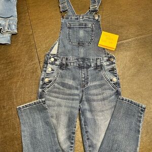 Falls Creek Kids Blue Denim Overalls
